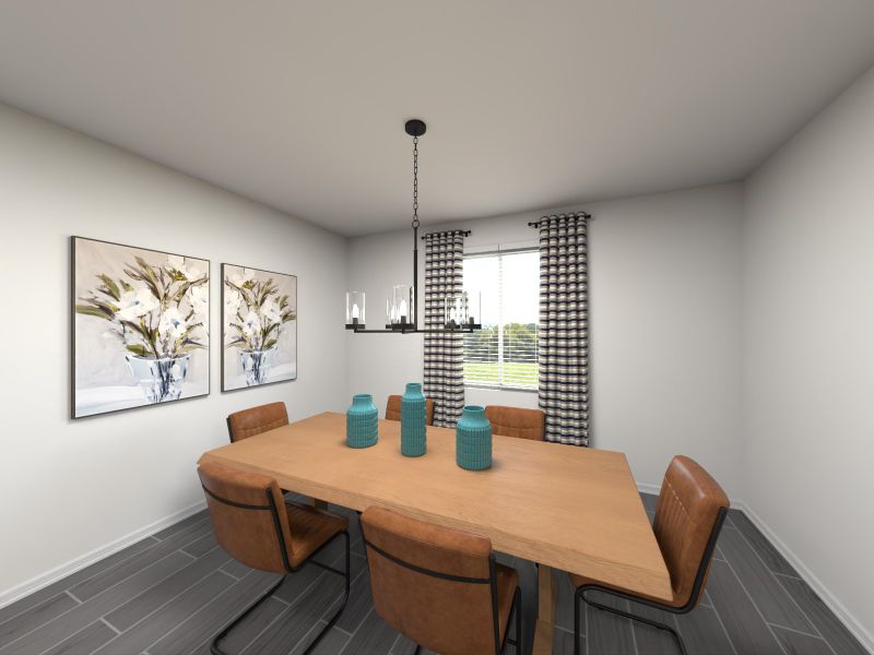 Furnished interior view inside a new home in Colbert Landings - Reserve Series, Palm Coast (Image 4).