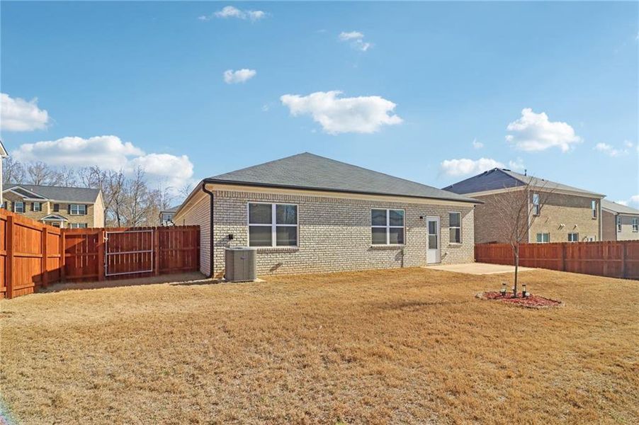 Exterior details and patio area of a home in Broder Farm, Stockbridge (Image 3).