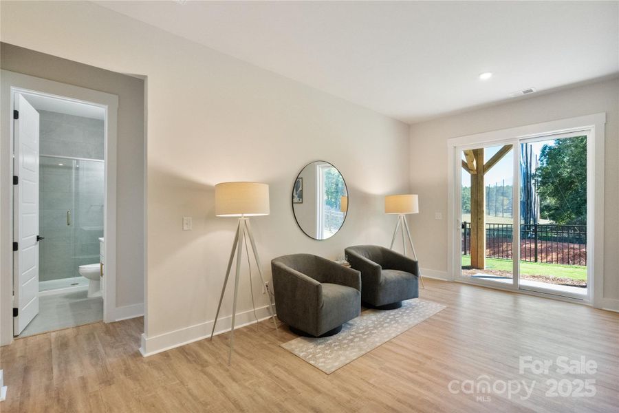 Furnished interior view inside a new home in , Fort Mill (Image 7).