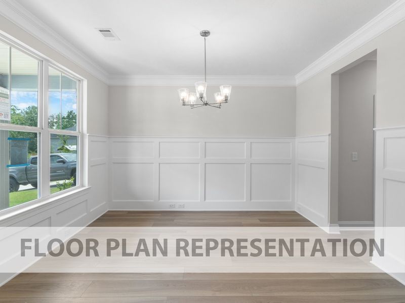 Flex Room | Parkwood Plan by Ivey Homes