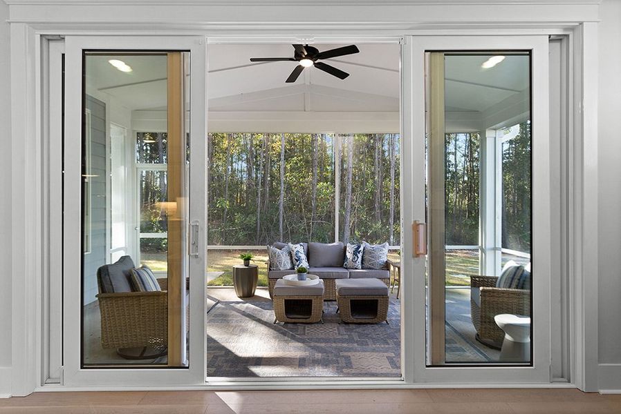 Representative exterior details of a home built from the The Emerson by RobuckHomes in East & Mason, Wilmington (Image 28).