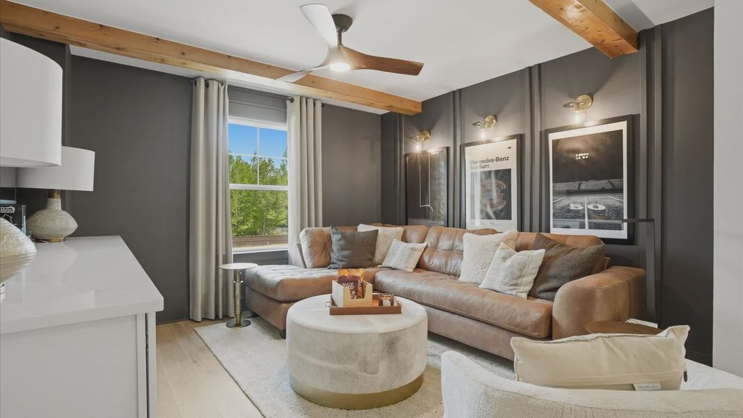 Furnished interior view inside a new home in Northcroft, Loganville (Image 27).