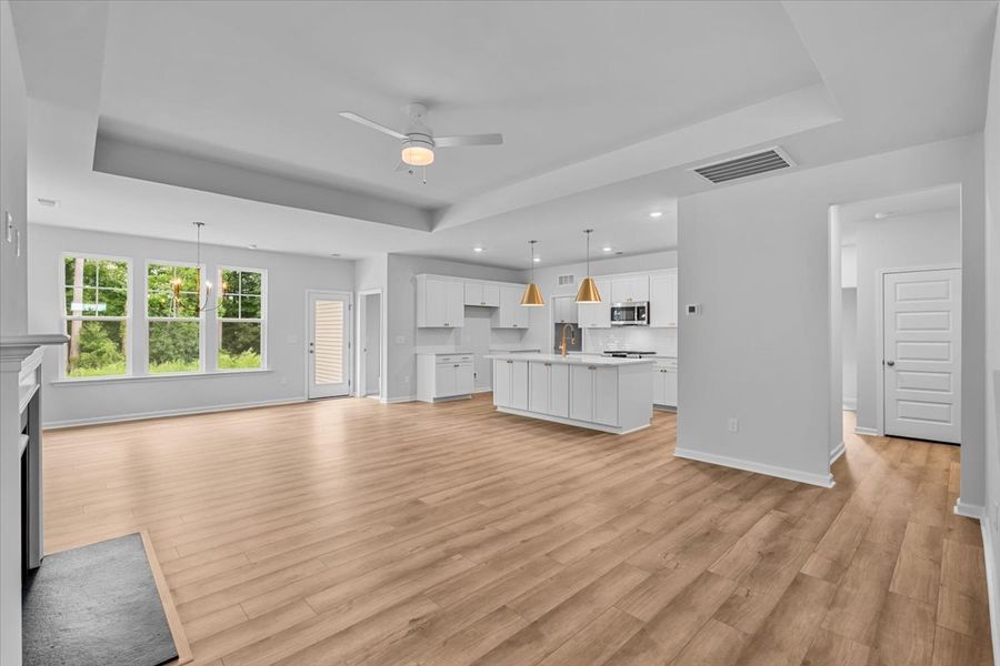 Spacious, unfurnished interior of a new home in Fieldstone, Lexington (Image 20). Spacious, unfurnished interior of a new home in Fieldstone, Lexington (Image 20).