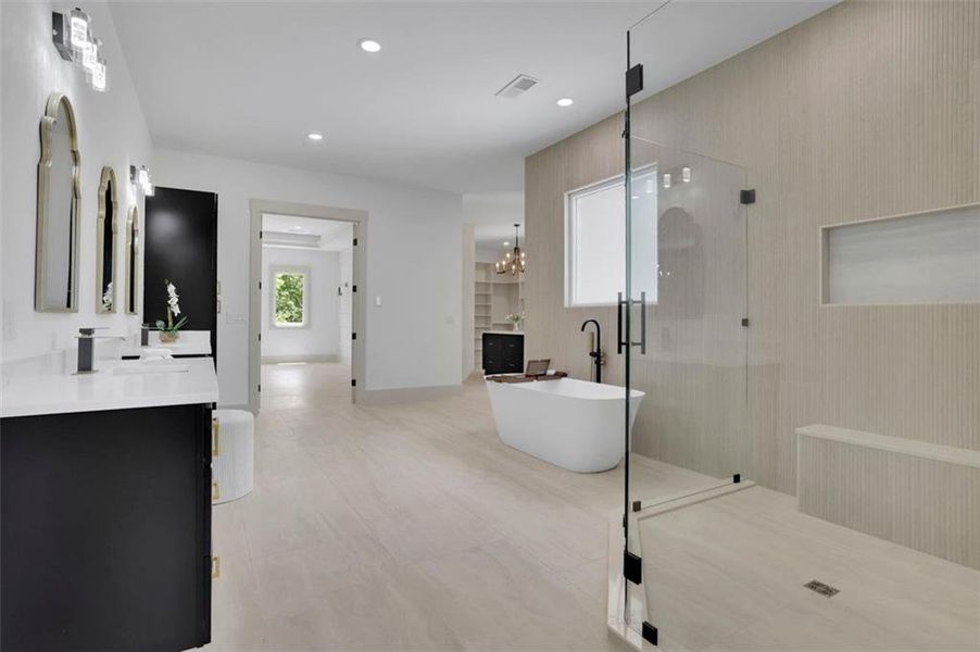 Furnished interior view inside a new home in , Auburn (Image 11). Furnished interior view inside a new home in , Auburn (Image 11).