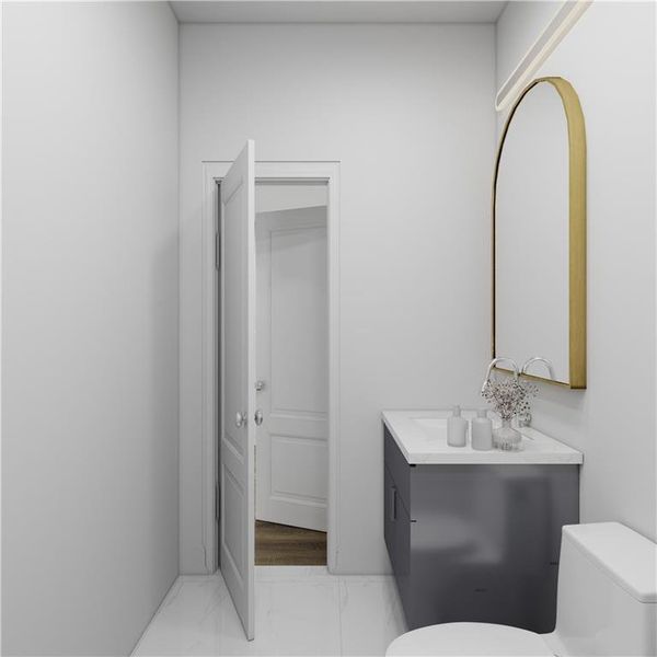 Furnished interior view inside a new home in , Cumming (Image 15).