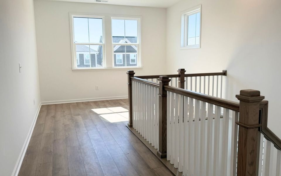 Spacious, unfurnished interior of a new home in Wendell Falls, Wendell (Image 15). Spacious, unfurnished interior of a new home in Wendell Falls, Wendell (Image 15).