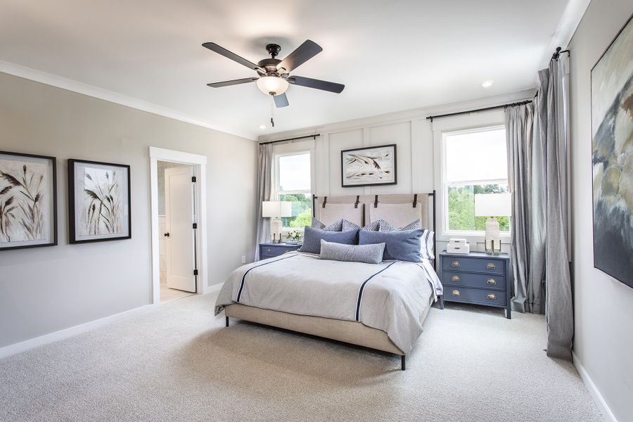 Representative furnished interior of a home built from the Canton Ii by Beazer Homes in Heirloom Landing, Auburn (Image 12). Representative furnished interior of a home built from the Canton Ii by Beazer Homes in Heirloom Landing, Auburn (Image 12).