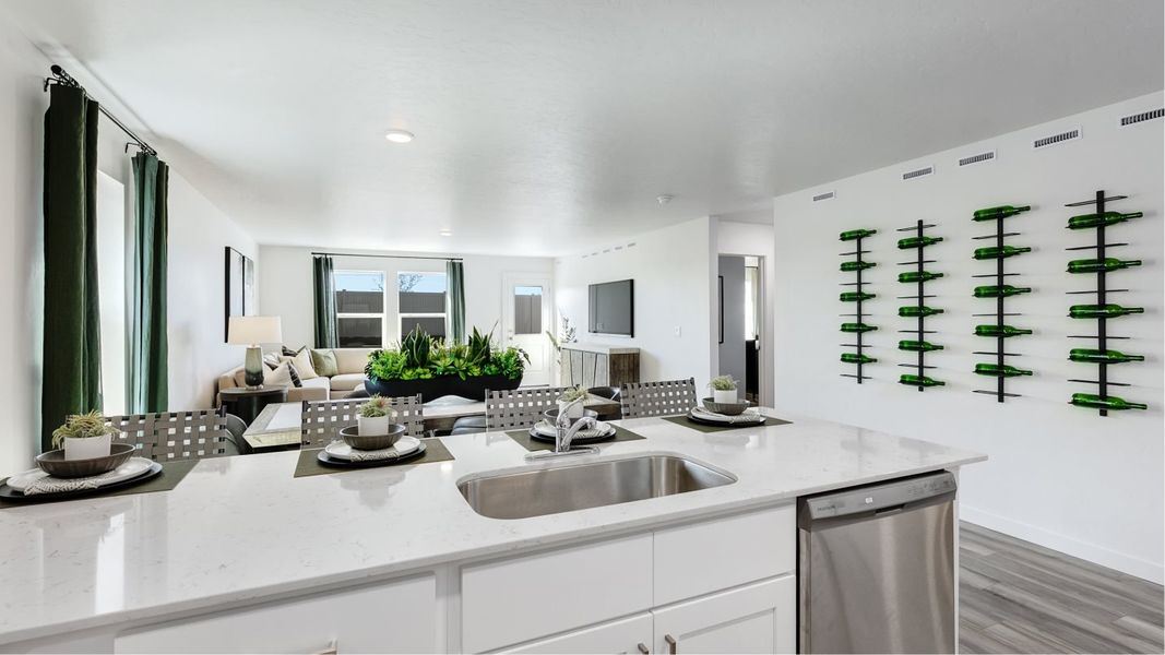 Open Concept Kitchen