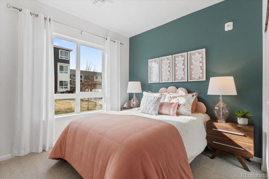 Furnished interior view inside a new home in Gateway Commons, Denver (Image 6).