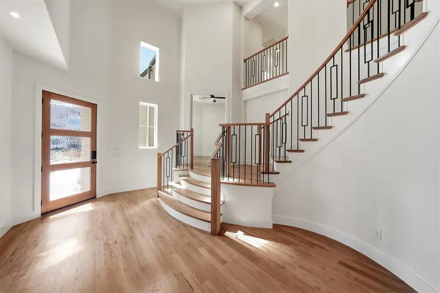 Furnished interior view inside a new home in Light Farms Graham/Reagan, Celina (Image 9).