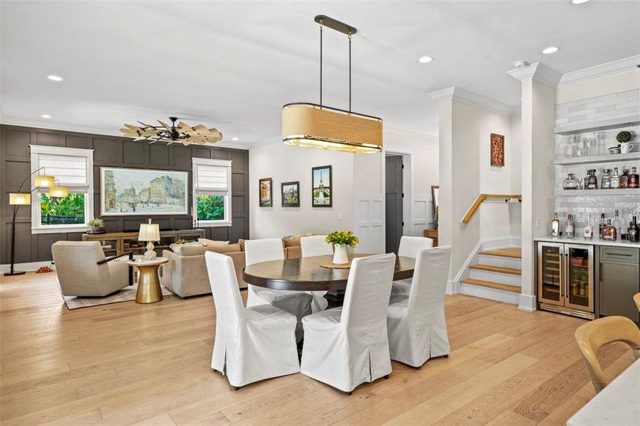 Furnished interior view inside a new home in , Lakeland (Image 5). Furnished interior view inside a new home in , Lakeland (Image 5).