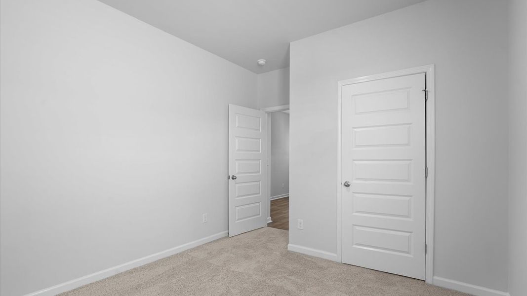 Spacious, unfurnished interior of a new home in Highland Hills, Graniteville (Image 25). Spacious, unfurnished interior of a new home in Highland Hills, Graniteville (Image 25).
