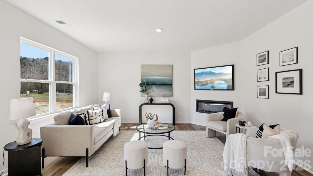 Furnished interior view inside a new home in Stanton, Richburg (Image 23).