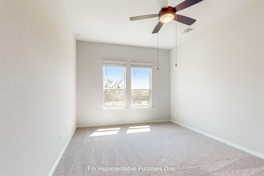 Spacious, unfurnished interior of a new home in Heritage, Dripping Springs (Image 25). Spacious, unfurnished interior of a new home in Heritage, Dripping Springs (Image 25).