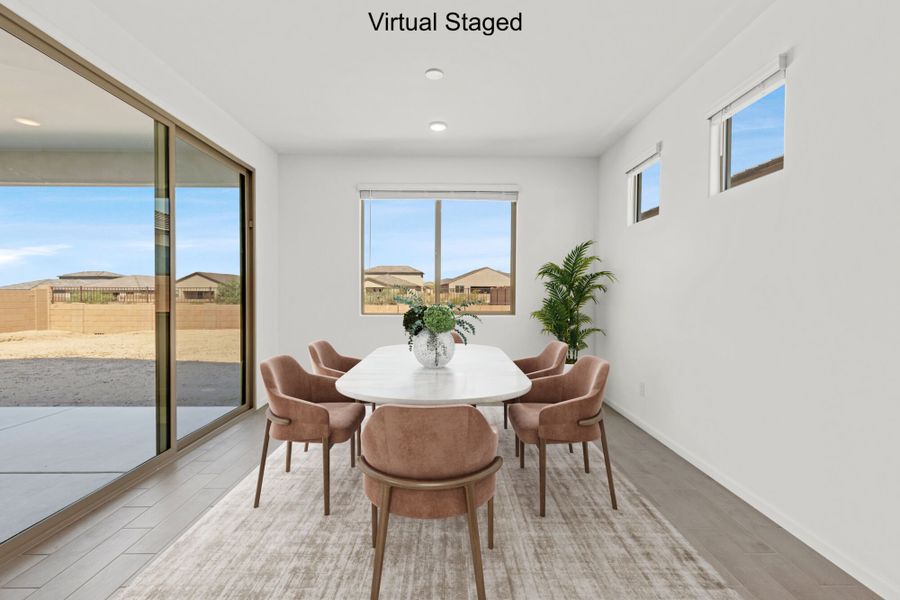 Furnished interior view inside a new home in Montelena, Marana (Image 7).