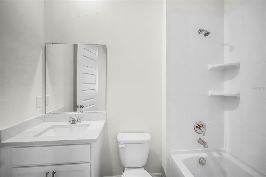 Furnished interior view inside a new home in Summerlin at Hawthorne Ranch, Lakeland (Image 5).