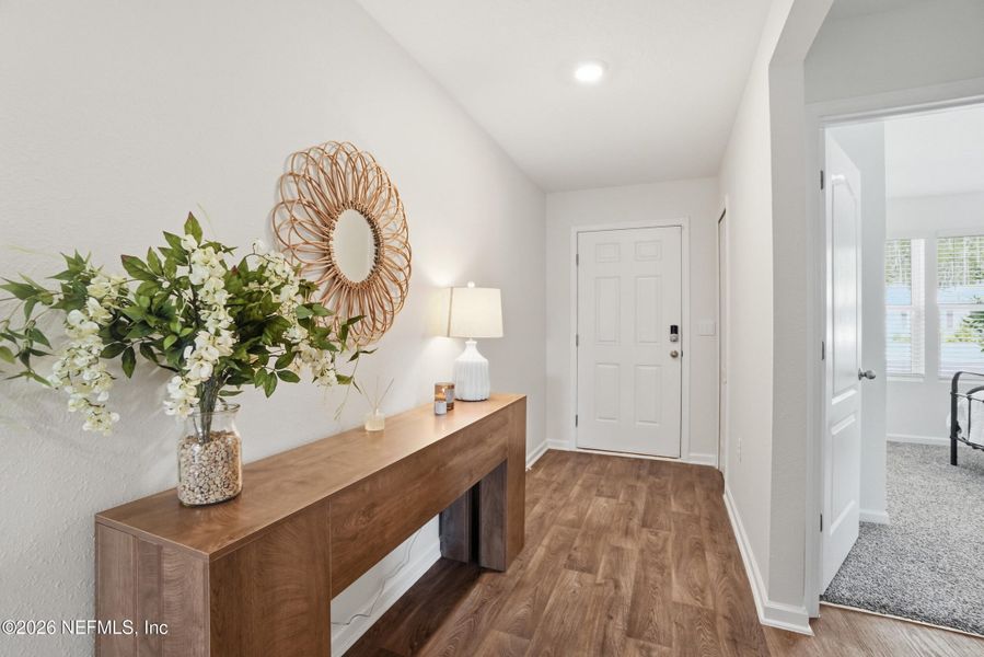 Furnished interior view inside a new home in , Jacksonville (Image 18).