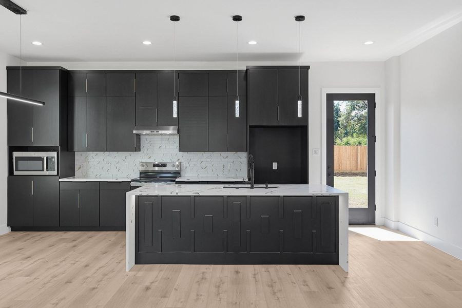 Furnished interior view inside a new home in , Channelview (Image 6).