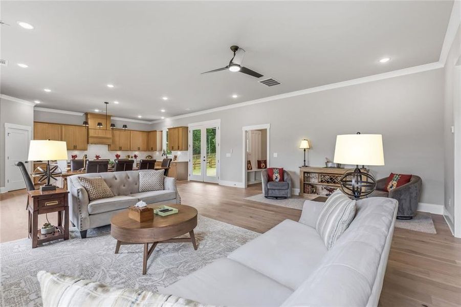 Furnished interior view inside a new home in , Murrayville (Image 12). Furnished interior view inside a new home in , Murrayville (Image 12).