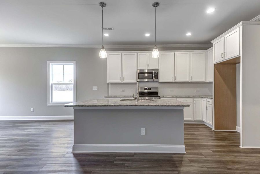 Representative furnished interior of a home built from the Dogwood by Caviness & Cates Communities in Maggie Way, Wendell (Image 151).