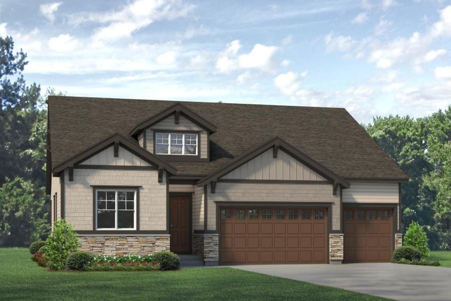 Elevation A | Minturn | Highlands Preserve | New Homes in Mead, CO | Landsea Homes