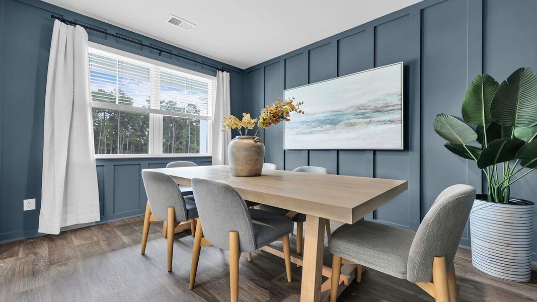 Furnished interior view inside a new home in The Ranch, Holly Hill (Image 18).