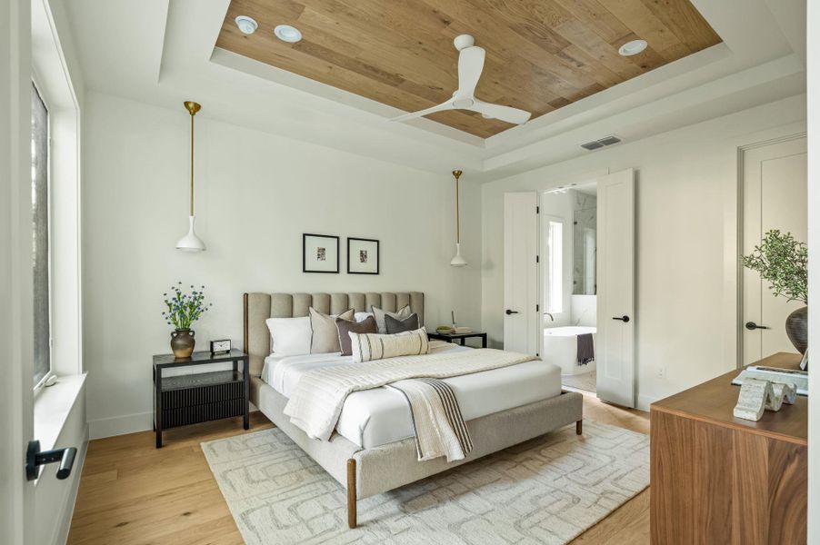 Furnished interior view inside a new home in , Austin (Image 26).