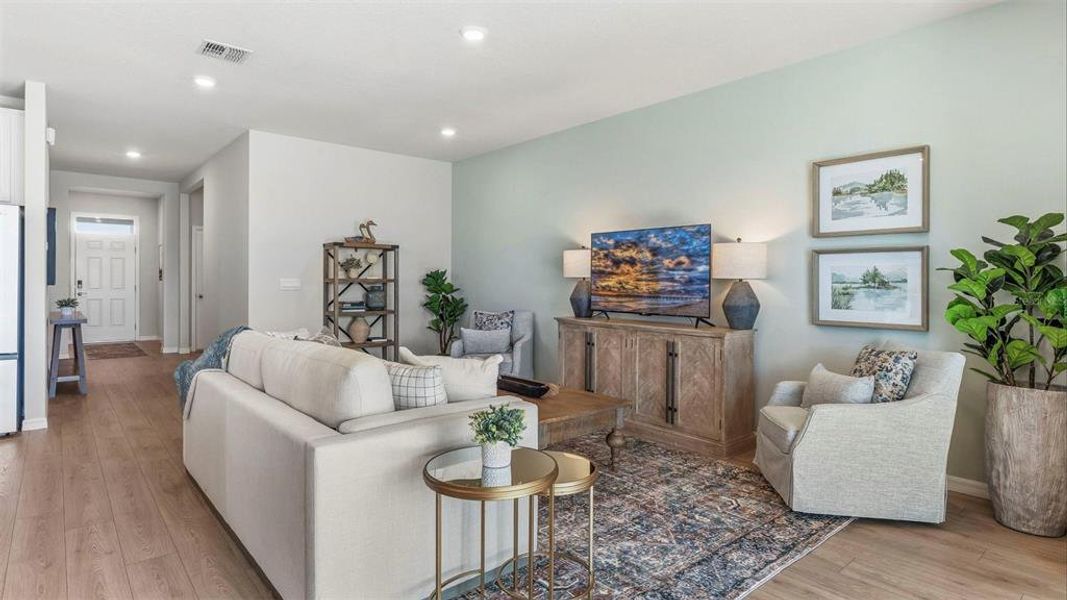 Furnished interior view inside a new home in Legacy Preserve, Parrish (Image 6).