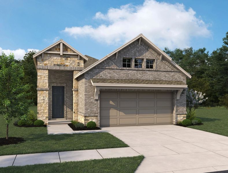 Bonham - Elevation E Bonham - Elevation E