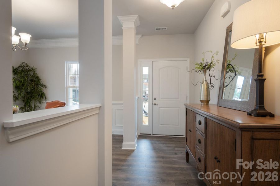 Entrance Foyer. Options and Colors may vary