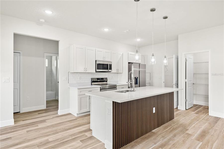 Furnished interior view inside a new home in , Ocala (Image 9).