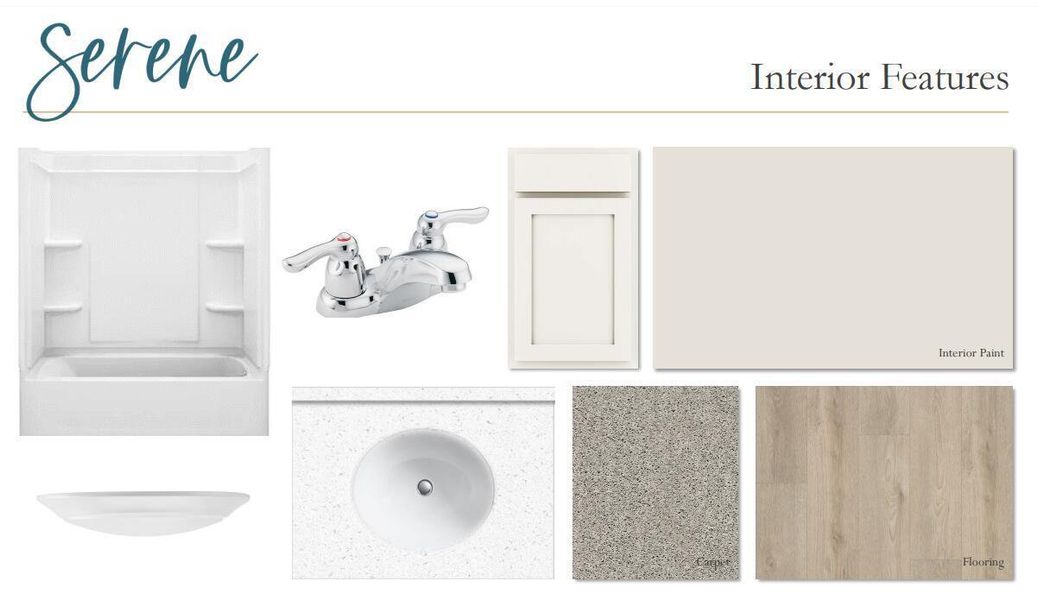 Sample of building materials used in homes in Hammock Walk at Nexton, Summerville (Image 15).