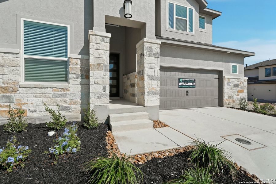 Exterior details and patio area of a home in Esperanza – New Phase Now Selling, Boerne (Image 26). Exterior details and patio area of a home in Esperanza – New Phase Now Selling, Boerne (Image 26).