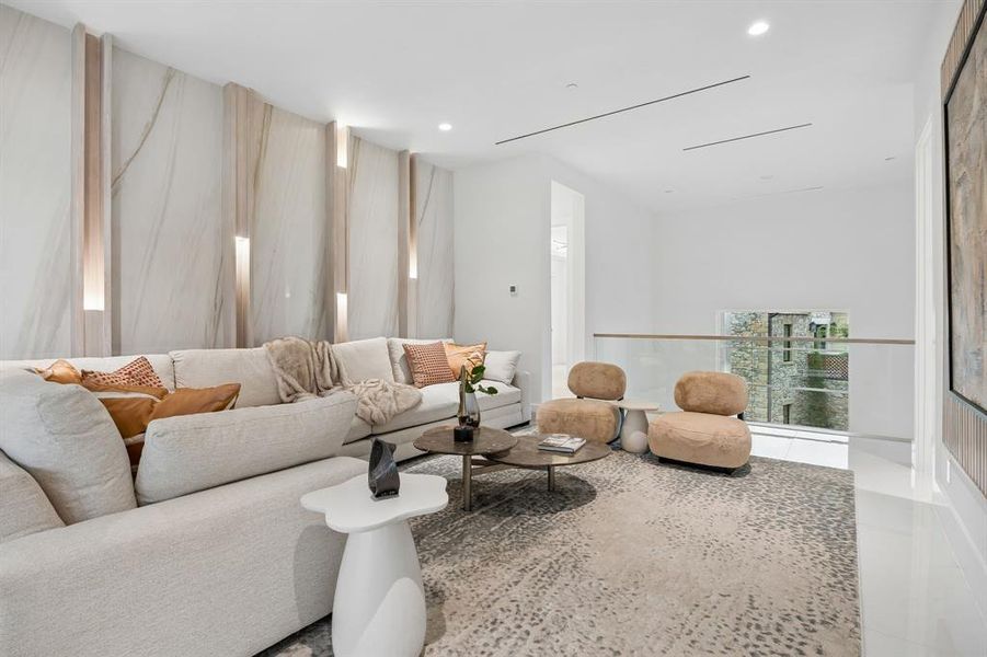 Furnished interior view inside a new home in , Westlake (Image 27).