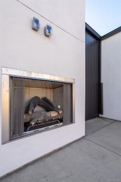 Exterior details and patio area of a home in , Denver (Image 34).