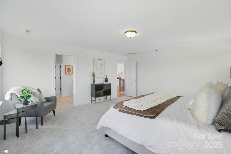 Furnished interior view inside a new home in Summerlin, Mooresville (Image 30). Furnished interior view inside a new home in Summerlin, Mooresville (Image 30).