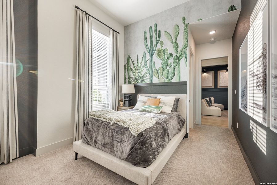 Furnished interior view inside a new home in , San Antonio (Image 14).