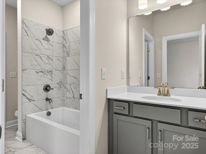 Furnished interior view inside a new home in North Creek Village, Huntersville (Image 7).