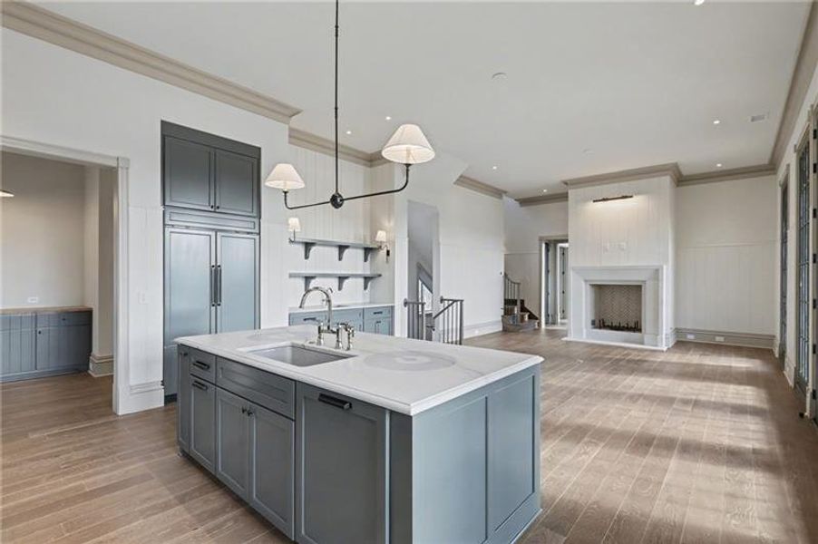 Furnished interior view inside a new home in , Clarkesville (Image 13).