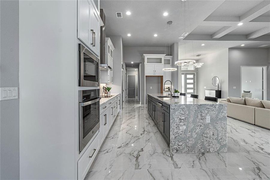 Porcelain Tile Floors and Stainless Steel Appliances Porcelain Tile Floors and Stainless Steel Appliances