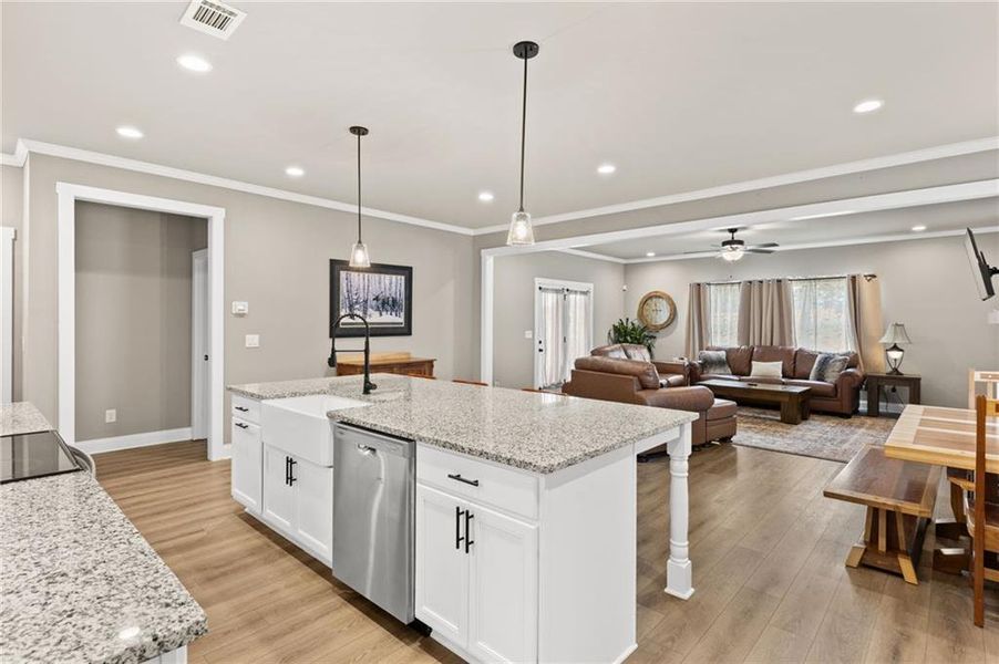 Furnished interior view inside a new home in , Covington (Image 12). Furnished interior view inside a new home in , Covington (Image 12).