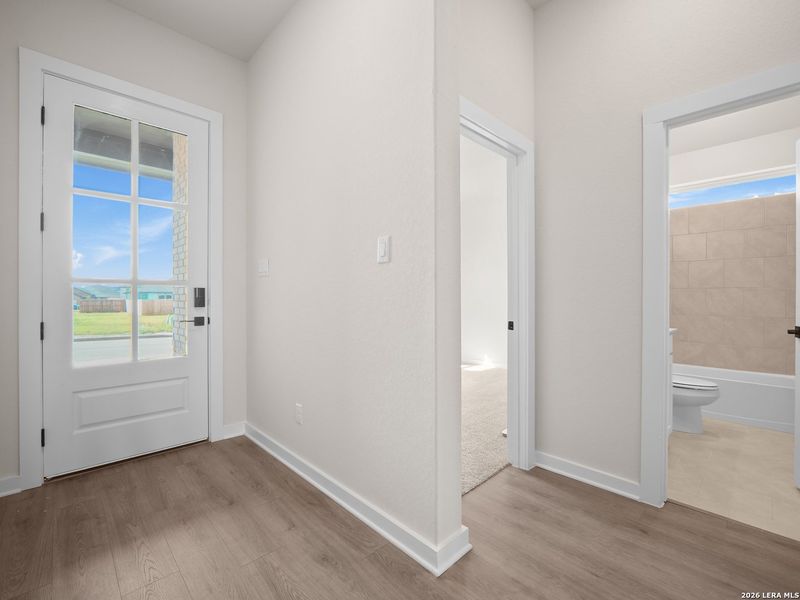 Spacious, unfurnished interior of a new home in Morgan Meadows, San Antonio (Image 13).