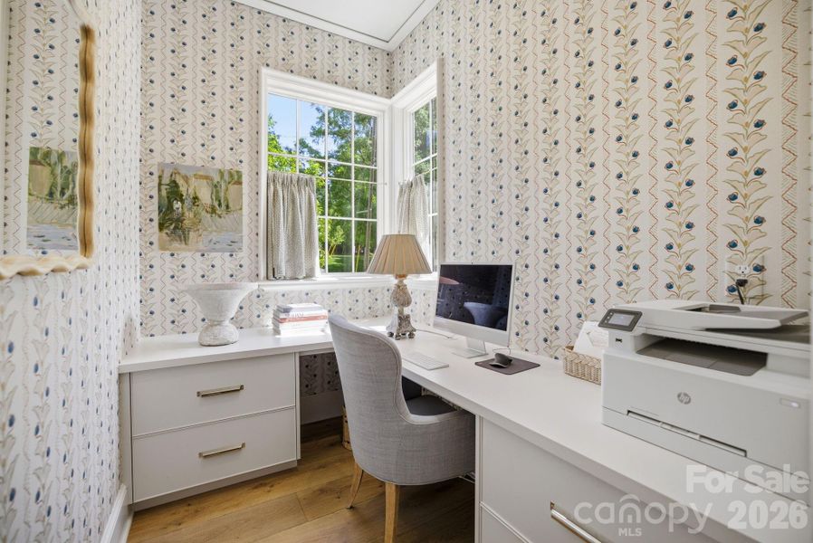 Furnished interior view inside a new home in , Charlotte (Image 36).