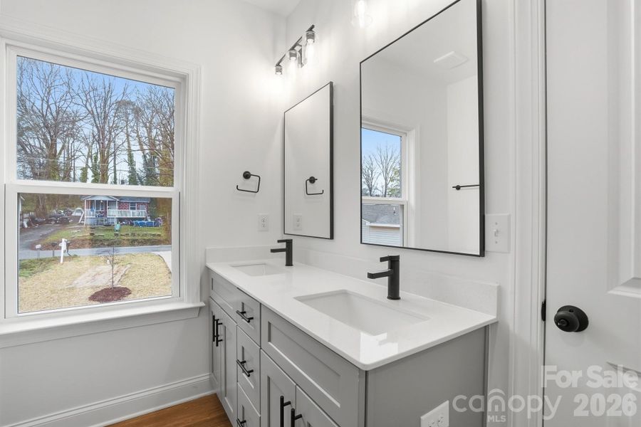 Furnished interior view inside a new home in , Gastonia (Image 11).