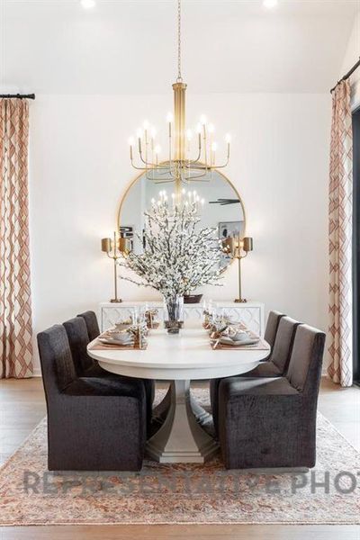 Furnished interior view inside a new home in Harvest, Northlake (Image 25).