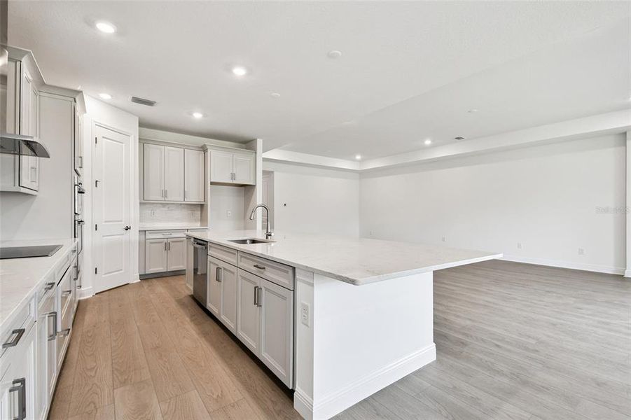 Furnished interior view inside a new home in Creeks Edge at Twin Rivers, Parrish (Image 5).