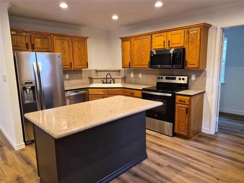 Furnished interior view inside a new home in , Huntsville (Image 11).