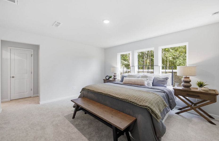 Furnished interior view inside a new home in Cambria, Garner (Image 31).