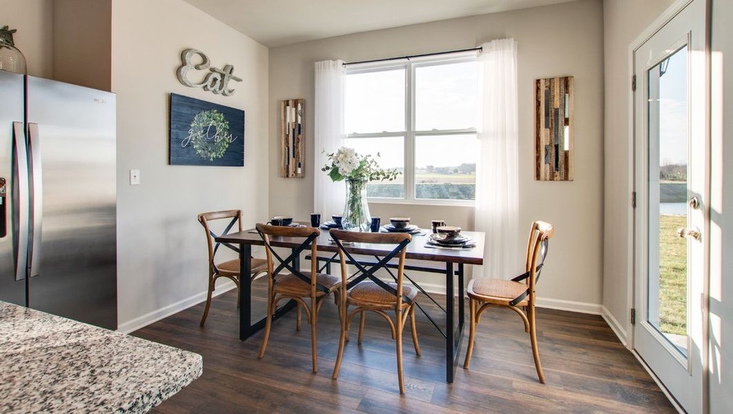 Representative furnished interior of a home built from the SALEM by D.R. Horton in Nexus North, Gallatin (Image 6).