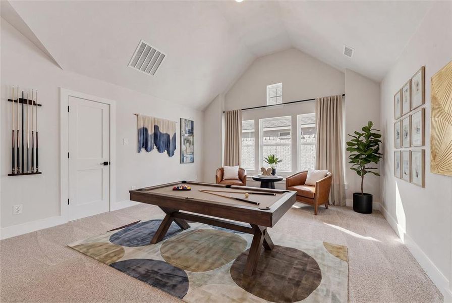 Furnished interior view inside a new home in Grand Estates of Anna, Anna (Image 27).